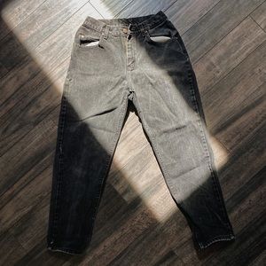 Lee vintage black mom jeans